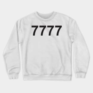 Angel number 7777 Crewneck Sweatshirt